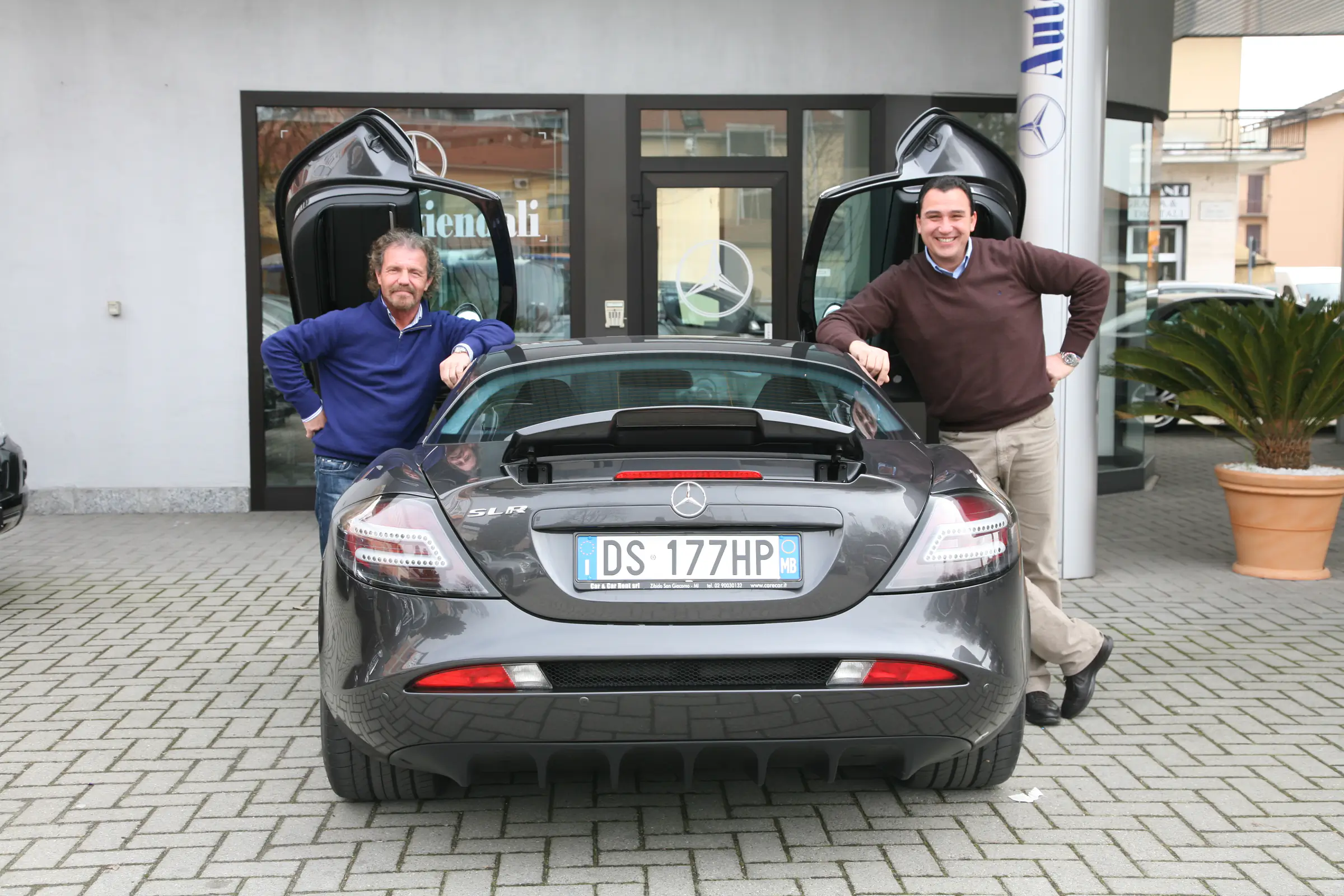 Vincenzo Forte e Gian Pietro Zanoncelli, co-titolari di Autostella Store